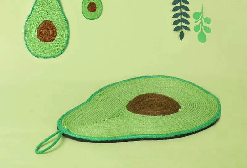 Avocado Sisal Cat Scratch Pad for Walls & Floors