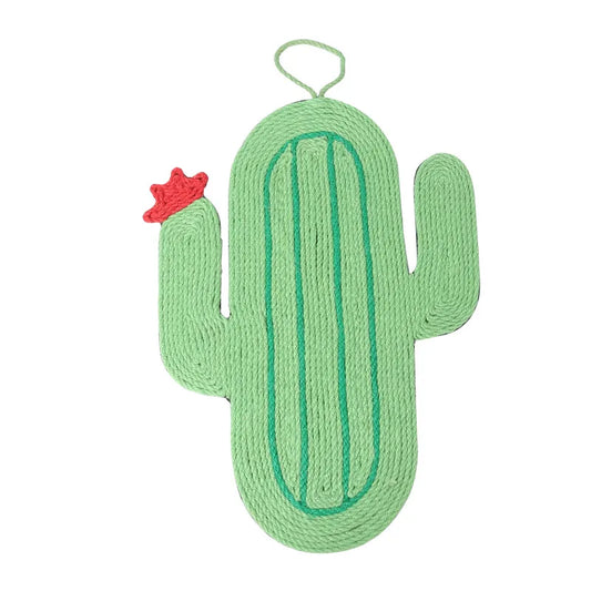 Cactus Wall-Mounted Cat Scratcher Mat for Indoor Cats