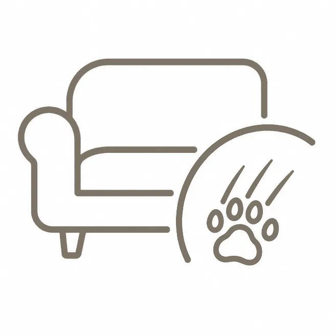 Cat scratching mat designed to help protect furniture