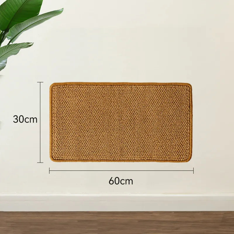 Minimalist Rectangle Sisal Cat Scratch Pad for Indoor Cats