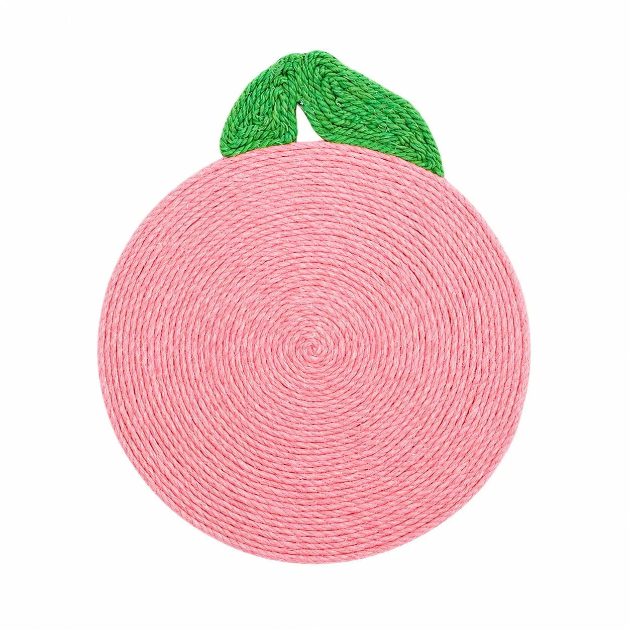 Pink Tangerine Sisal Cat Scratch Pad for Indoor Cats